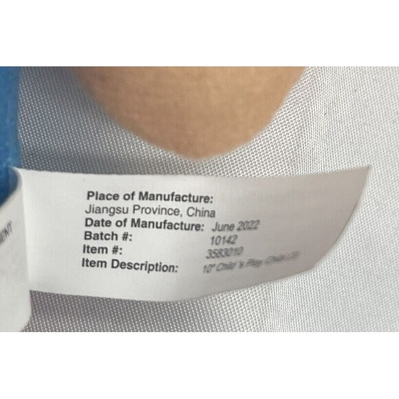 Chucky Doll Plush Toy from Child's Play  Large 11 inch. Official  Stuffed Toy - Picture 8 of 11